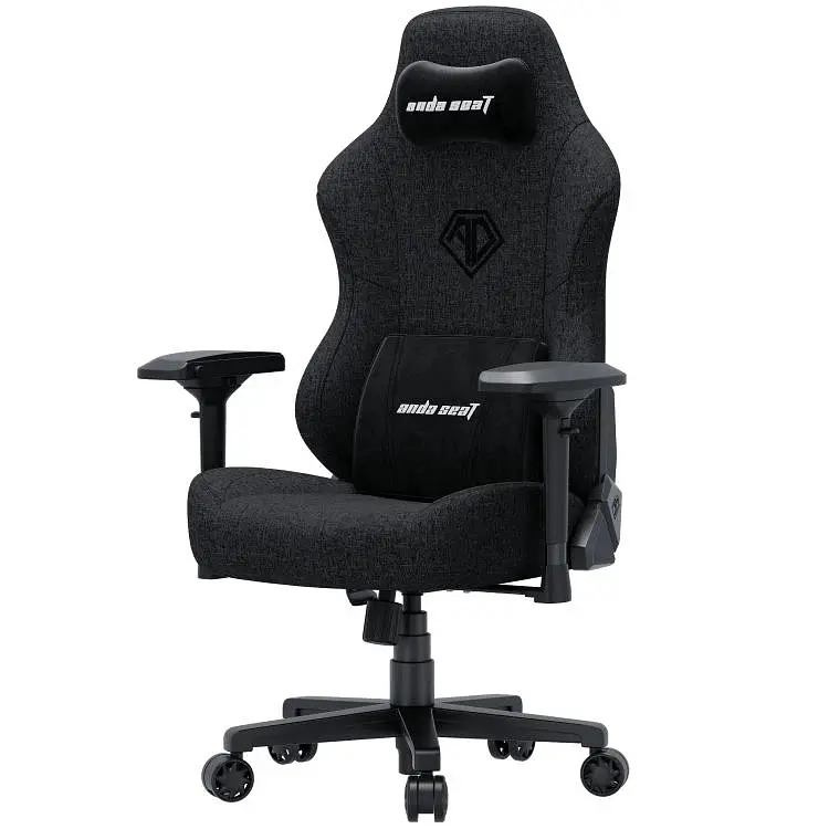 Крісло ігрове Anda Seat Phantom 3 Pro Size L Dark Gray Linen Fabric (AD18YC-06-GB-F) - фото 2