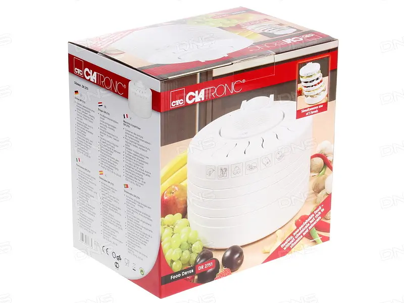 Сушіння для фруктів та овочів Clatronic DR 2751 - фото 8
