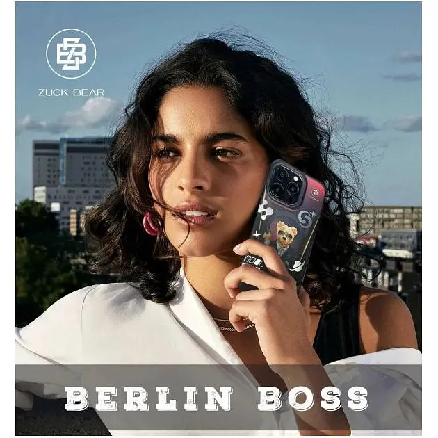 Чохол Zuck Bear Berlin Boss MagSafe Case для Apple iPhone 15 Pro Eins Suave [108888] - фото 6