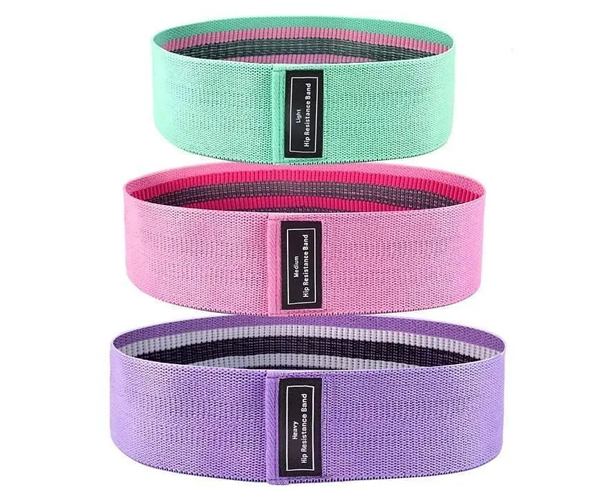 Набір тканинних фітнес гумок Luting Hip resistance bands 3 штуки