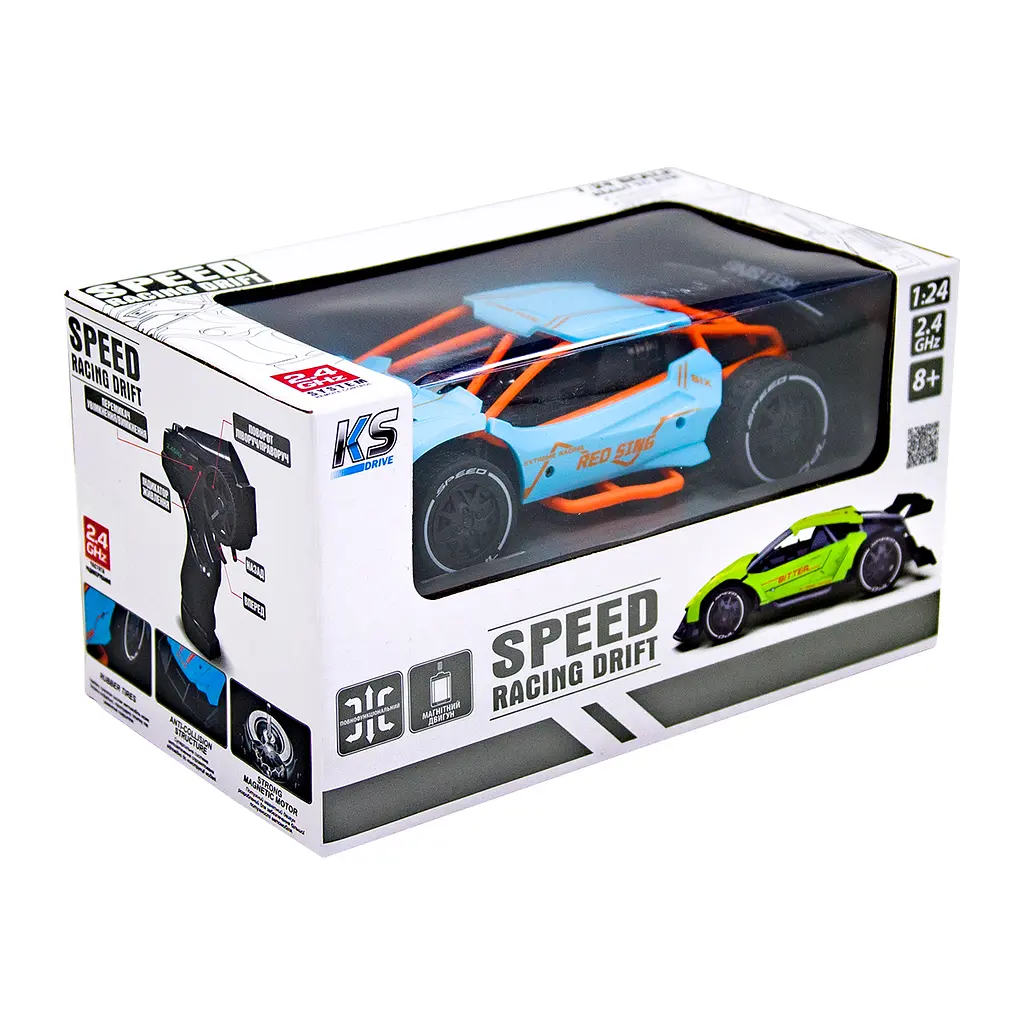 Машинка на радіокеруванні Sulong Toys Speed Racing Drift Red Sing бликитний (SL-292RHB) - фото 10