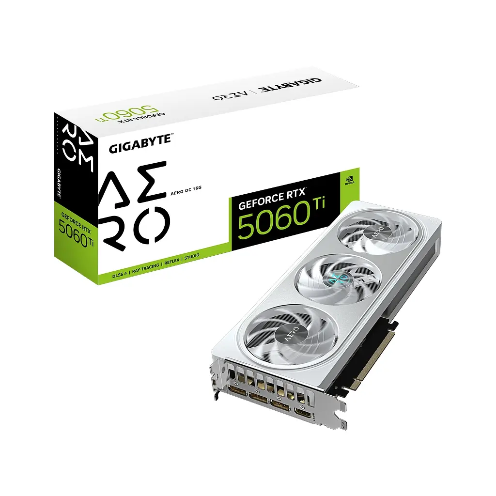Відеокарта GIGABYTE GeForce RTX5060Ti 16Gb AERO OC (GV-N506TAERO OC-16GD) - фото 10