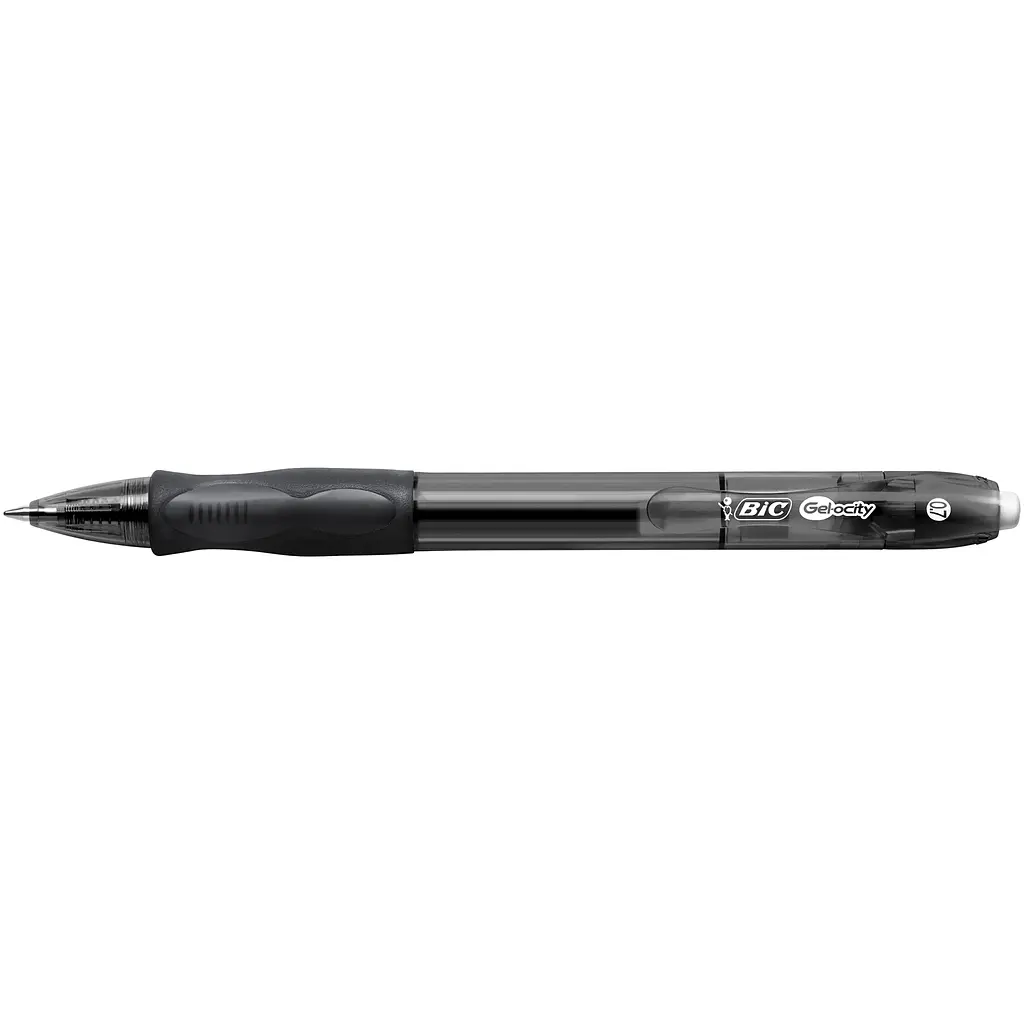 Ручка гелева BIC Gel-Ocity Original 0.35 мм 2 шт. чорна (964760) - фото 3
