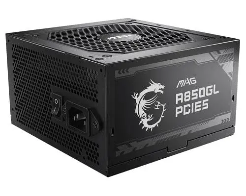 Блок живлення 850 Вт, MAG A850GL PCIE5, Black, модульний MSI teh0028906 - фото 3