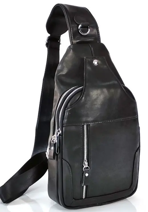 Сумка-слінг для чоловіків Tiding Bag Чорний - фото 4