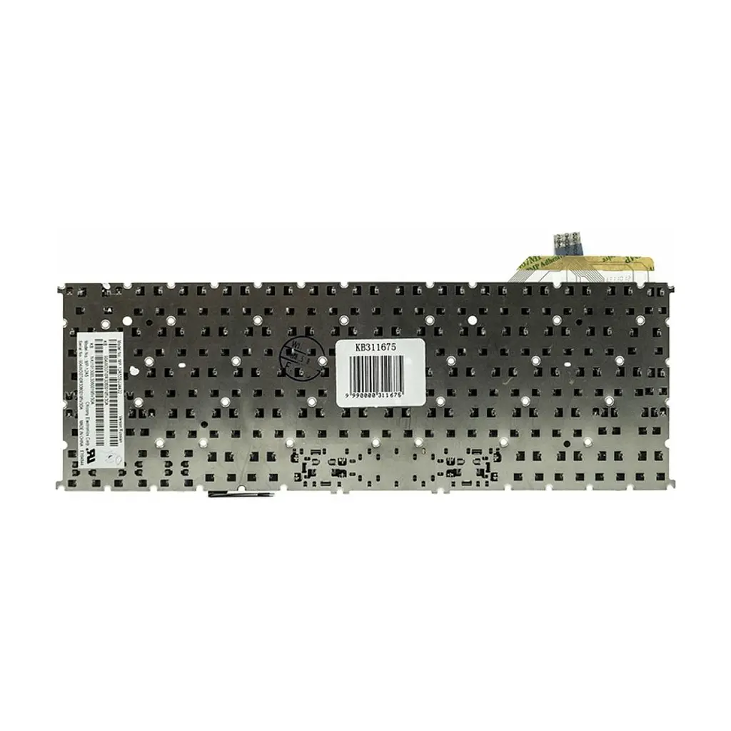 Клавіатура ноутбука Acer Aspire S7-191 підсвітка, срібляста, без фрейма (KB311675) - фото 2