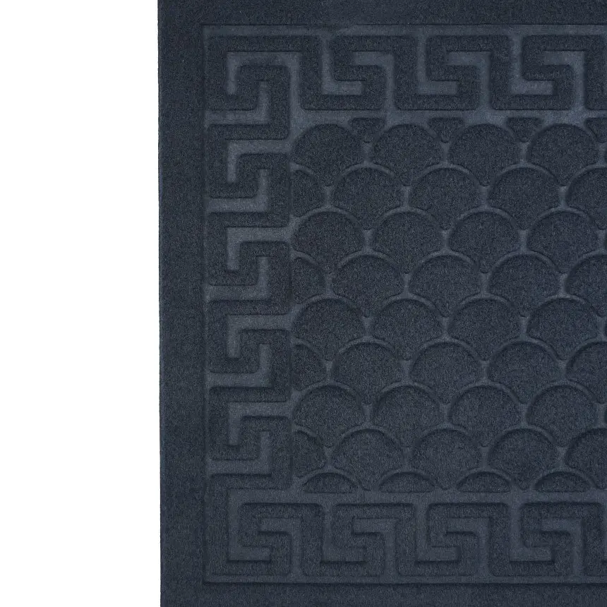 Килимок придверний Eco Fabric Луска без кромки синій 40 х 60 см (4060-004) - фото 5