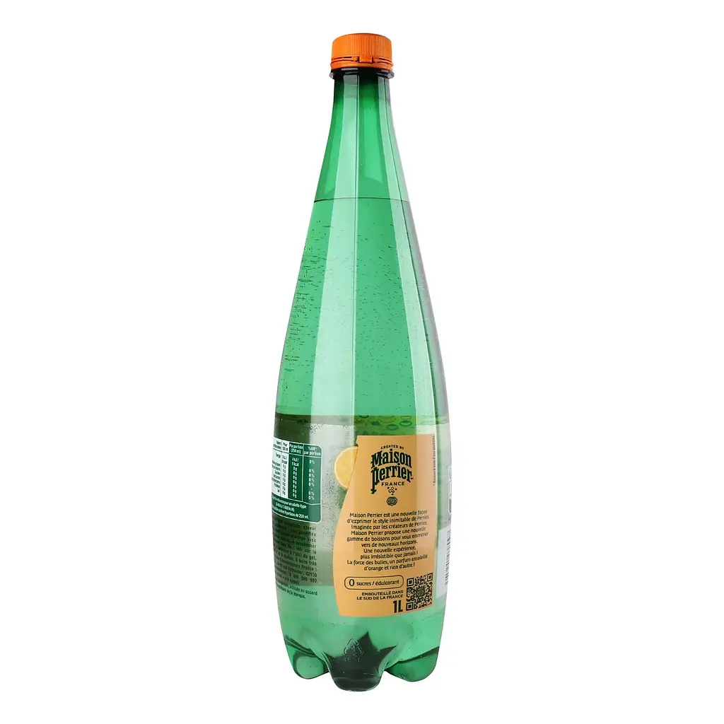 Вода мінеральна Maison Perrier зі смаком апельсина газована 1 л - фото 3