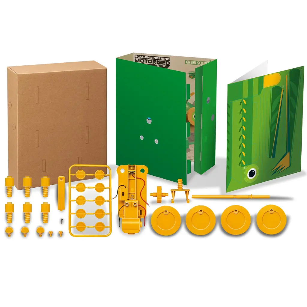 Набор для исследований 4M Робот-жук из коробки Экоинженерия (00-03388) - фото 3