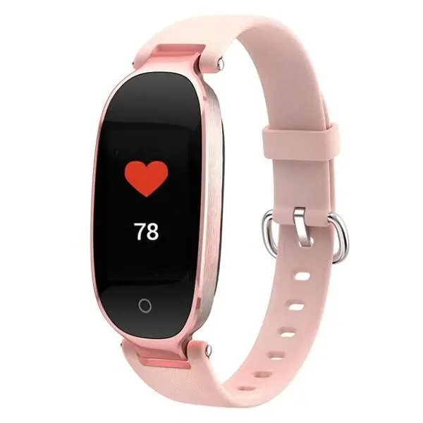 Фітнес браслет Smart Band S3+H Girl (Color Screen) світло-рожевий - фото 2