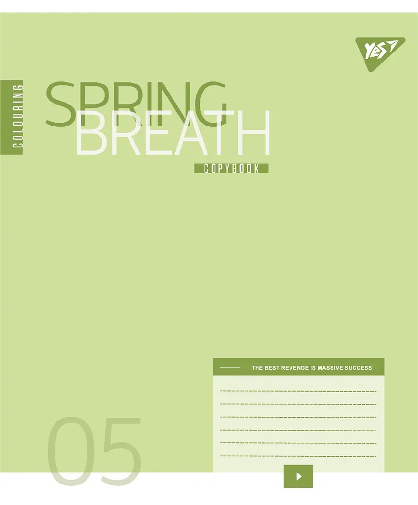 Набір зошитів шкільних YES А5/12 лінія Colouring 25 шт (767958) - фото 6