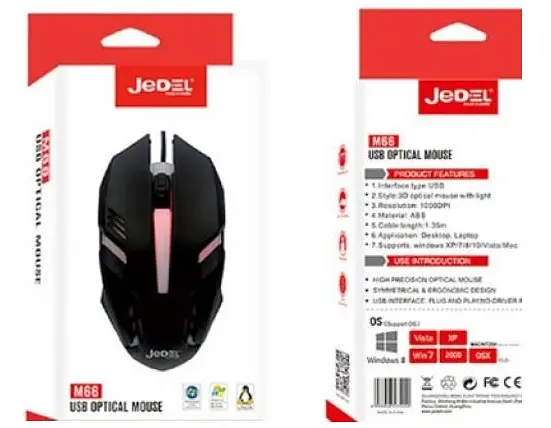 Миша Jedel M66 Black - фото 4