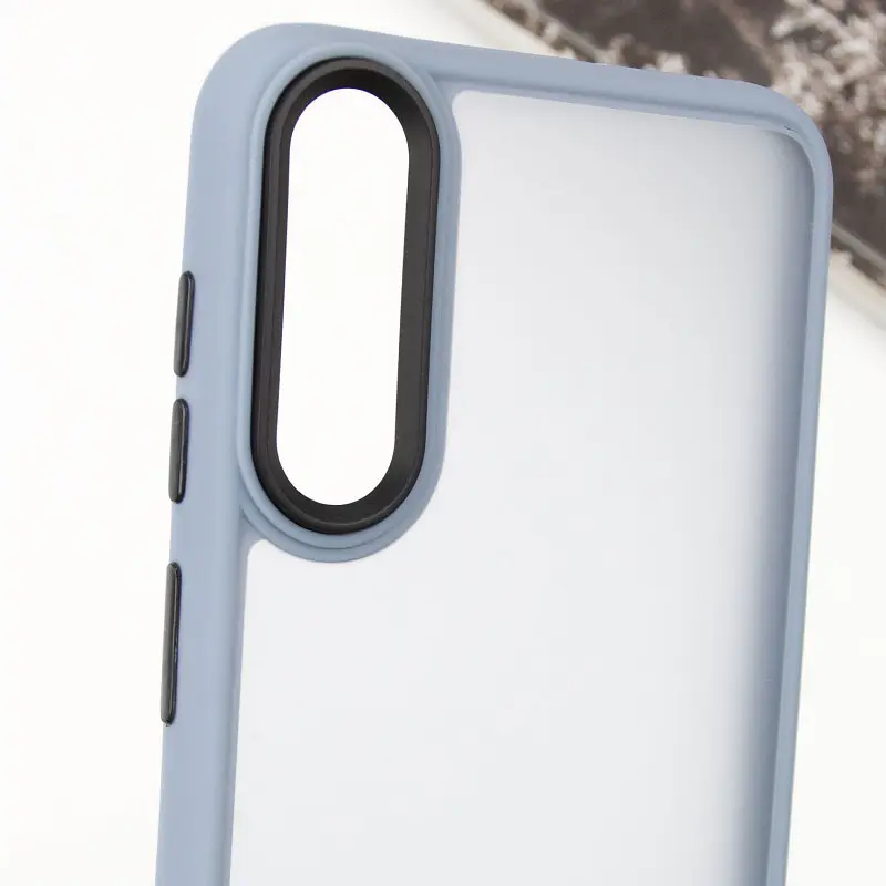 Чохол TPU+PC Lyon Frosted для Samsung Galaxy A50 (A505F) / A50s / A30s Sierra Blue - фото 5