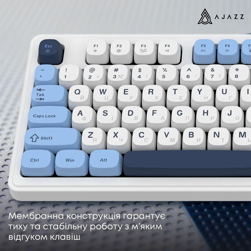 Клавиатура Ajazz AF98 Glacier Blue (AF98-GB) - фото 12