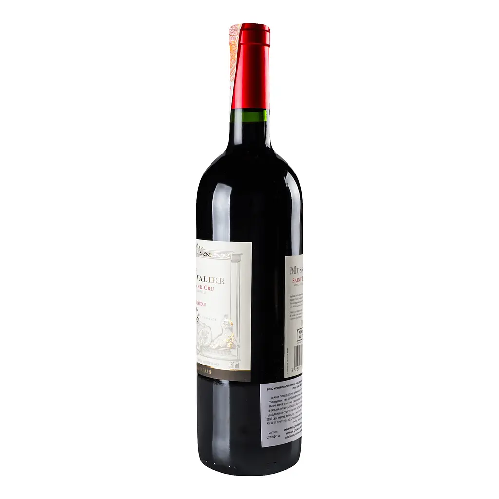 Вино Chateau Musset Chevalier Saint-Emilion GC червоне сухе 0.75 л  - фото 4