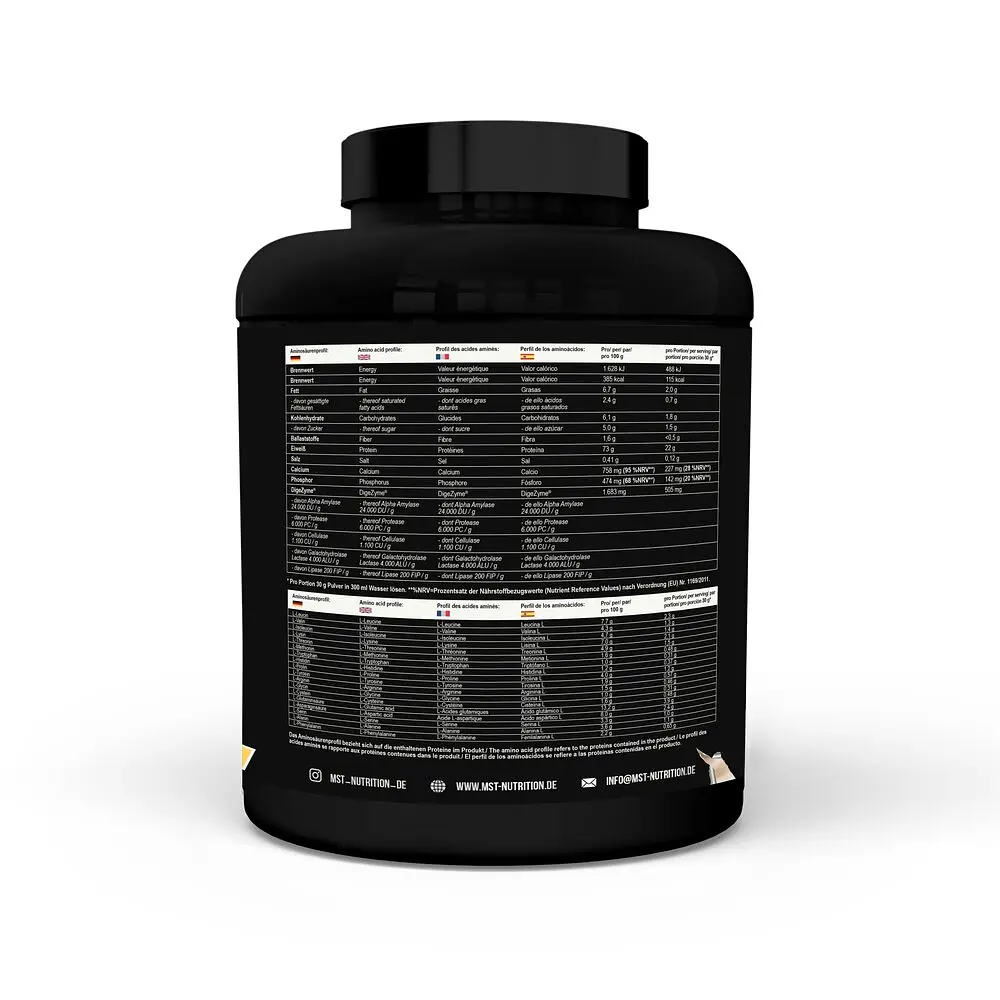 Сироватковий протеїн MST Nutrition Best Whey Protein, 2.01 кг - Банановий йогурт - фото 2