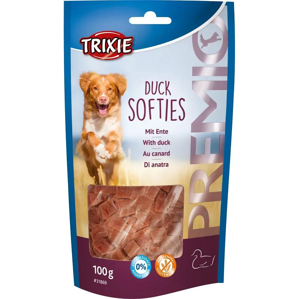 Ласощі для собак Trixie PREMIO Duck Softies, 100 г (качка) - фото 2