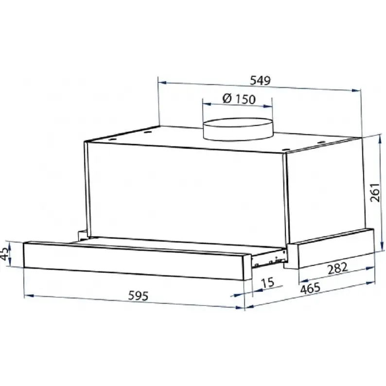 Вытяжка Minola HTL 6915 I 1300 LED - фото 7