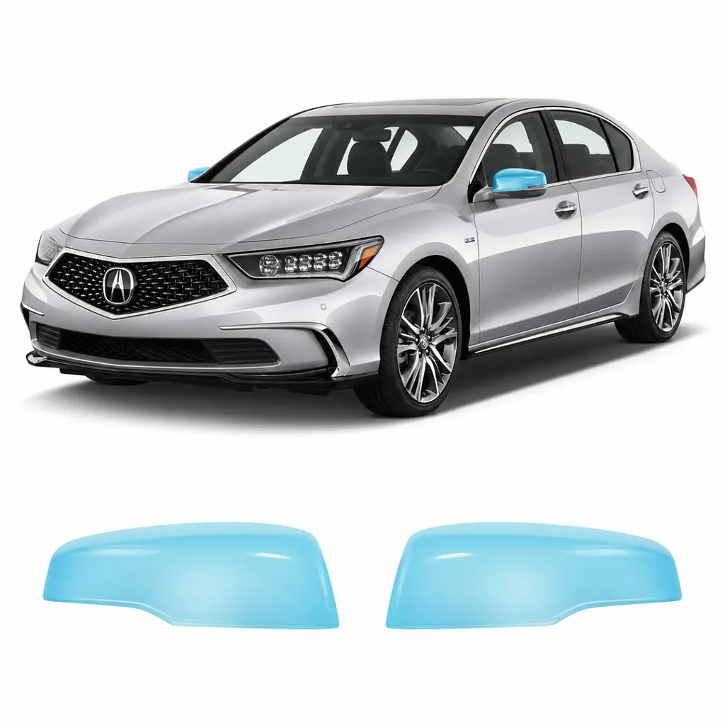 Антигравійна захисна бронеплівка за лекалами для Acura RLX I facelift 2018-2020 - дзеркала