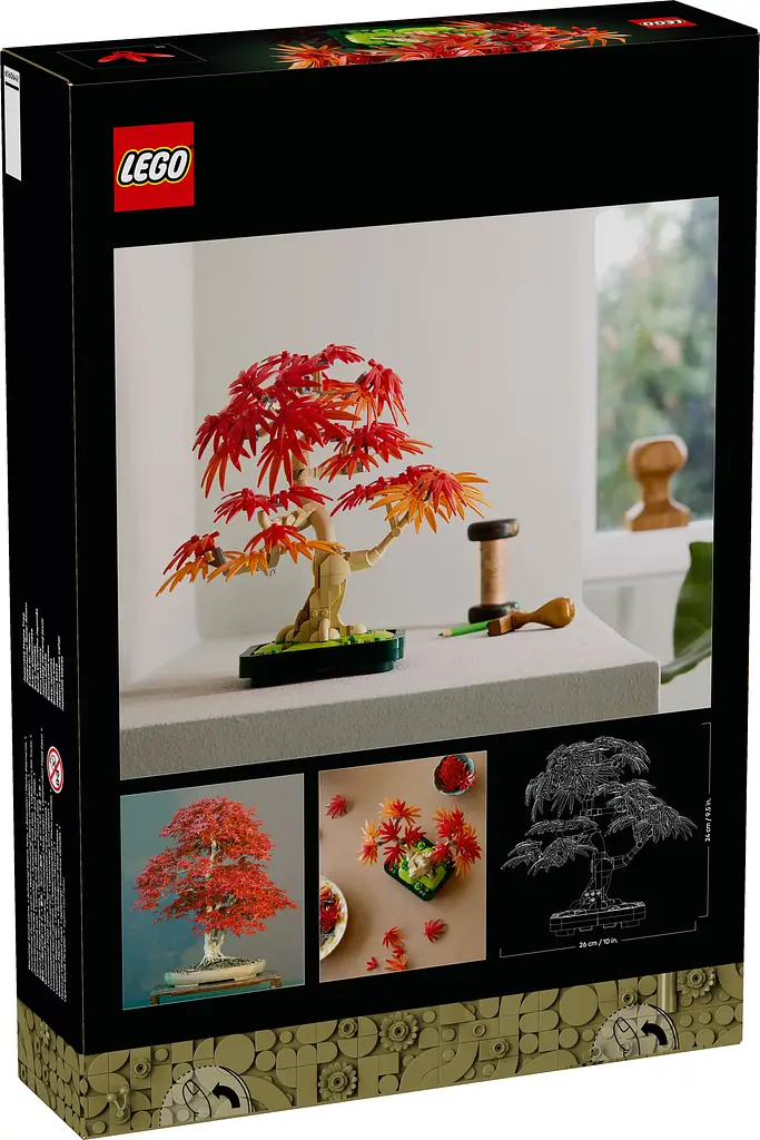 Конструктор LEGO Botanicals Бонсай из японского красного клена 474 детали (10348) - фото 2