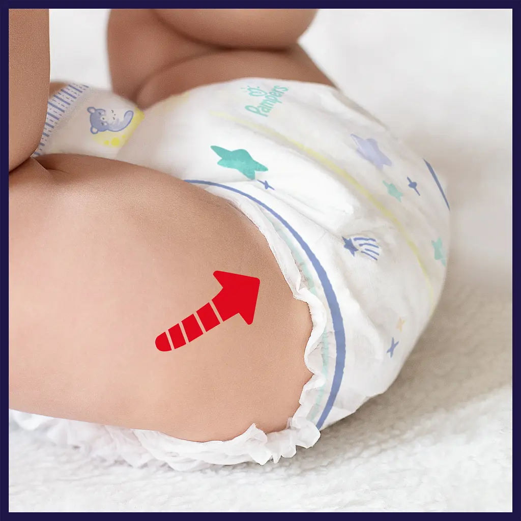 Підгузки трусики нічні Night Pants Розмір 6 (15+ Pampers (8006540234761) - фото 7