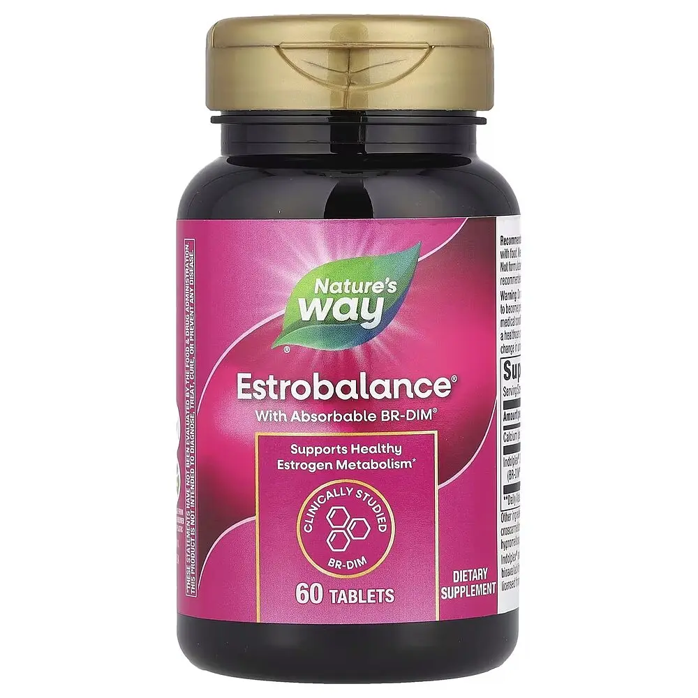 Вітаміни та мінерали Nature's Way Estrobalance with Absorbable BR-DIM, 60 таблеток - фото 3