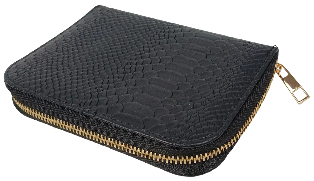 Органайзер для прикрас футляр Travel Jewelry Case 16х12,5х2,5 см Чорний - фото 2