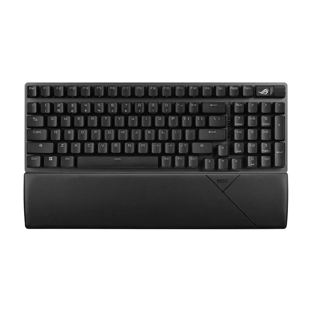 Клавіатура ASUS ROG Strix Scope II X NX Snow V2 ABS USB UA Black (90MP037A-BKMA00) - фото 7