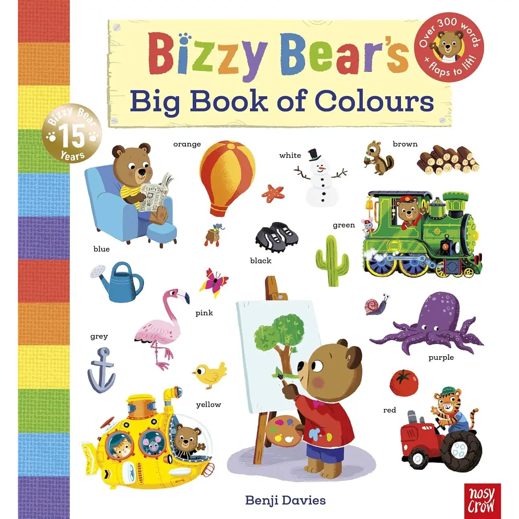 Bizzy Bear's Big Book of Colours -