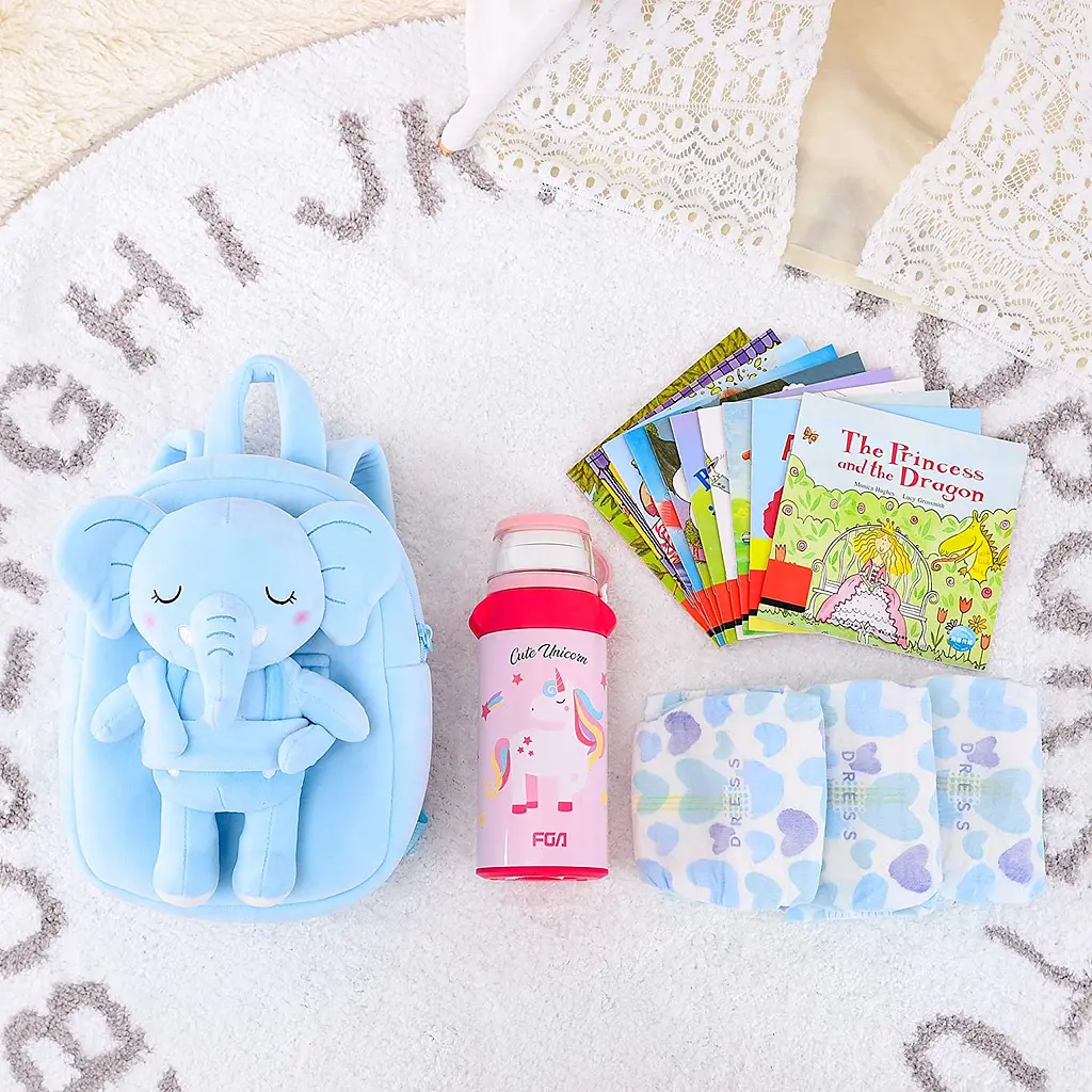 Дитячий рюкзак Lazada with Light Blue Elephant - фото 5