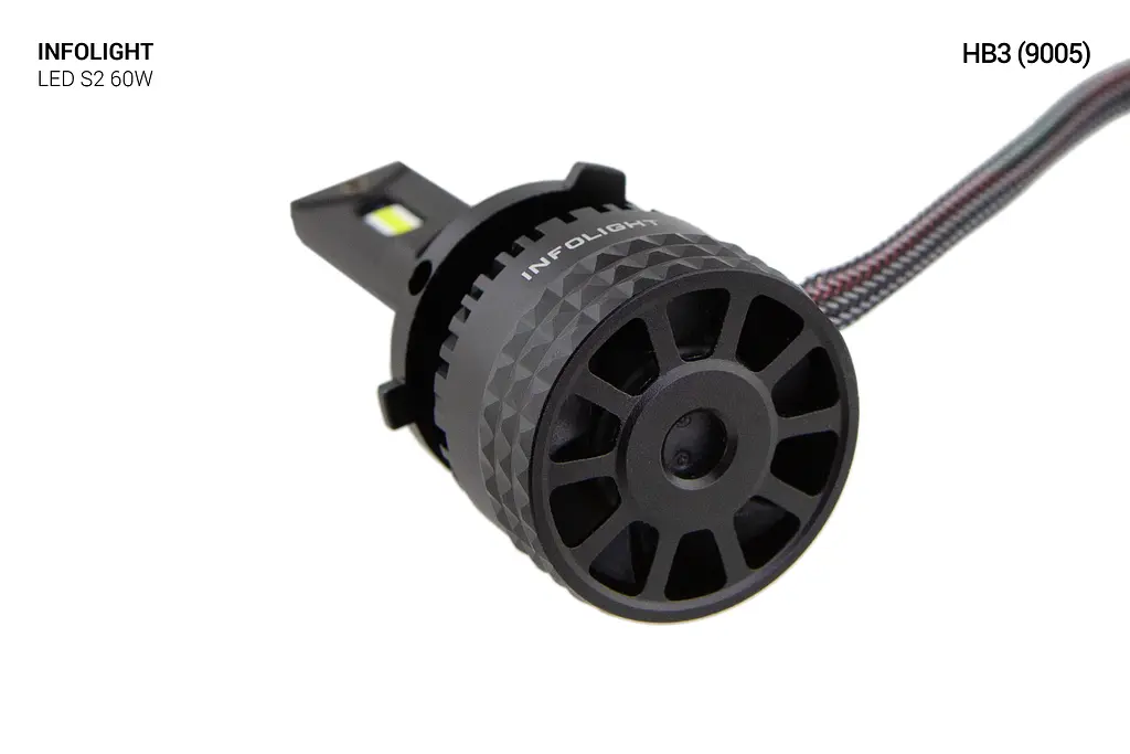 Комплект світлодіодних ламп Infolight S2 9005 60W - фото 5