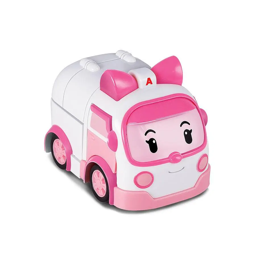 Колекційна машинка-трансформер Robocar Poli Робокар Ембер 10 см (MRT-0651) - фото 3