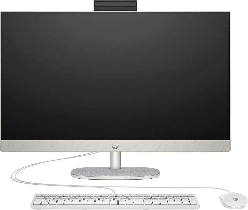 Моноблок 27 HP 27-cr1010ua AiO Ultra7-155U/16Gb/SSD1Tb/WiFi/Cam/K&M/DOS/Shell White (AE0Q1EA) - фото 4