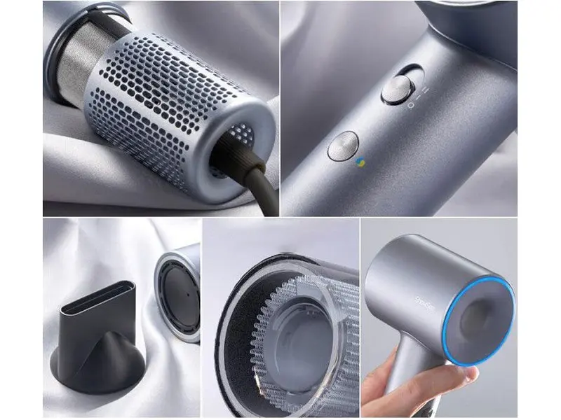 Фен Xiaomi ShowSee Electric Hair Dryer A18-GY - фото 5