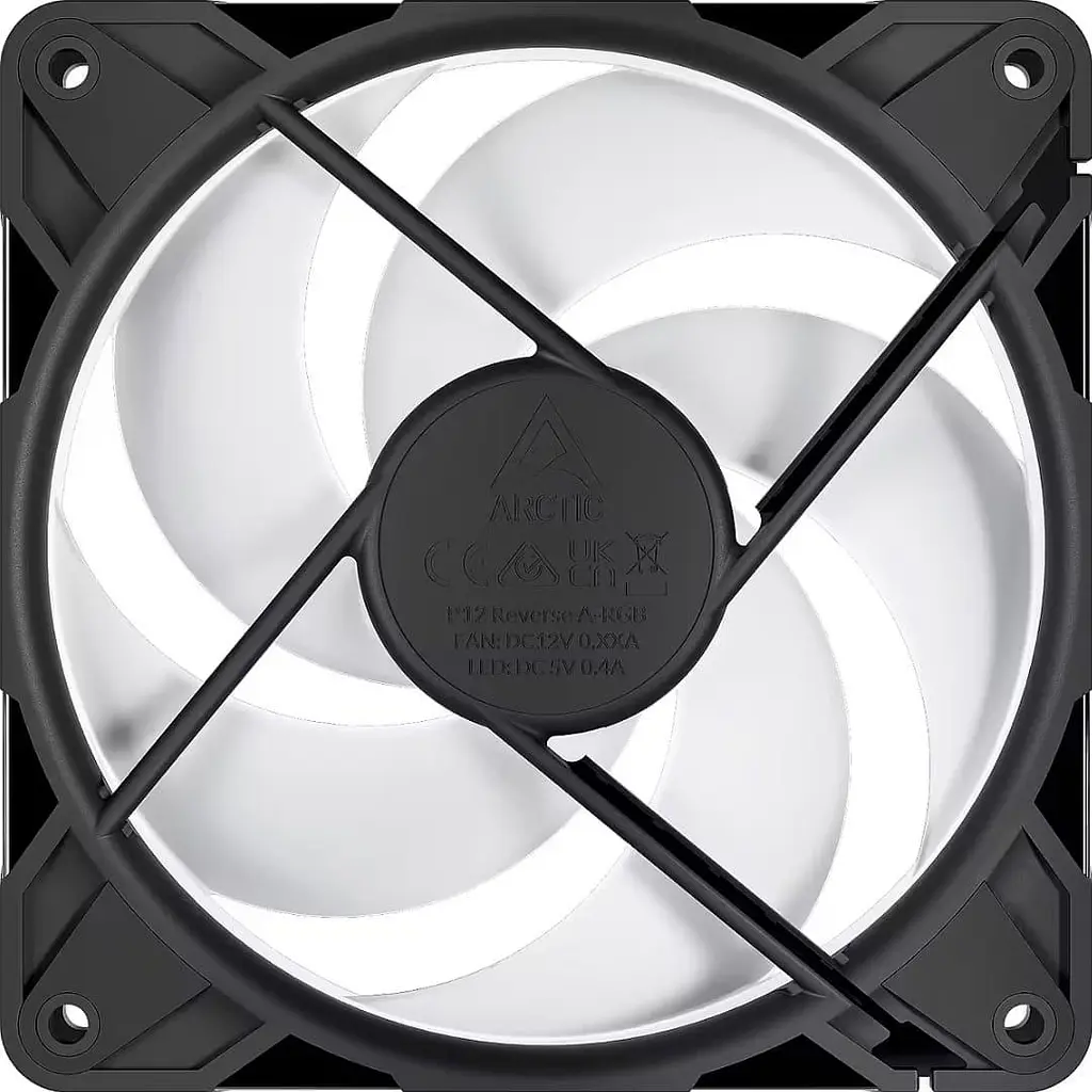 Вентилятор Arctic P12 PRO120MM A-RGB Black (ACFAN00322A) - фото 3