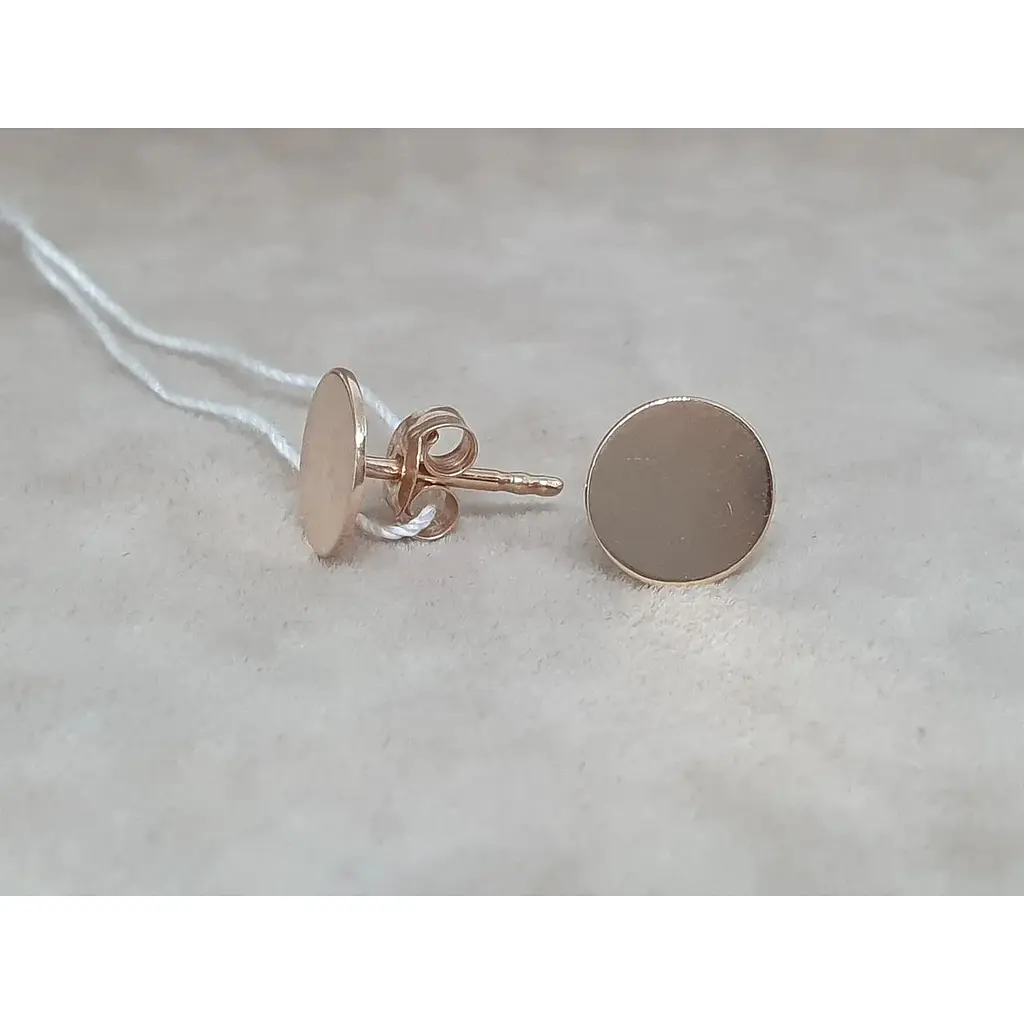 Золоті сережки-пуссети Tango. 580104 - фото 3