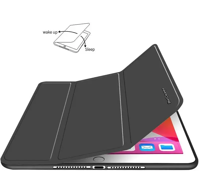 Чохол до планшета BeCover Tri Fold Soft TPU Silicone Apple iPad 10.9" 2022/24/11" 2025 Black (708518) - фото 2