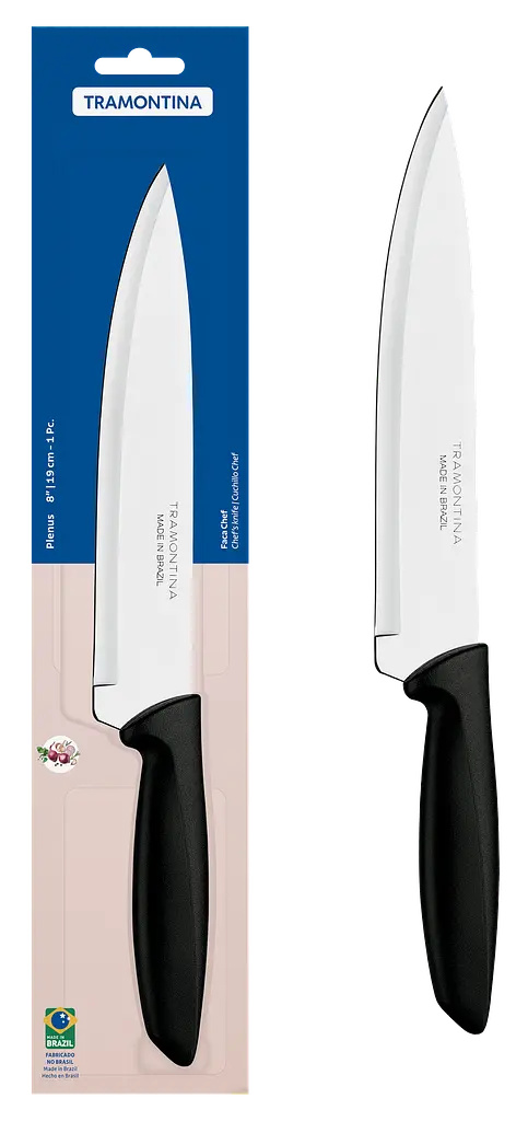 Ніж Chef Plenus black, 203 мм TRAMONTINA kuh0017355 - фото 3