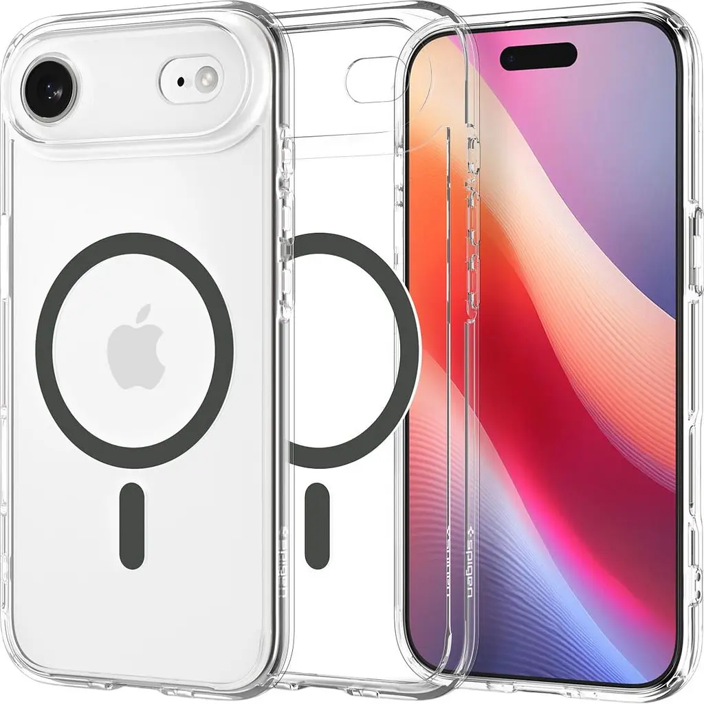 Чохол Spigen Ultra Hybrid with MagSafe для Apple iPhone Air Clear Graphite (ACS10314) [149396] - фото 6