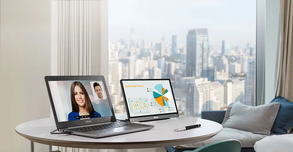 Монитор портативный Asus 14" ZenScreen MB14AC USB-C IPS Cover teh0014247 - фото 4