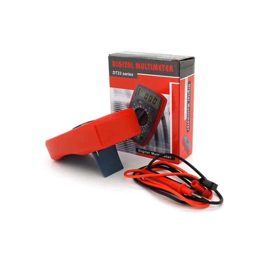 Цифровий мультиметр Voltronic DT-33D, V, A, R , Q50 (DT-33D) - фото 2