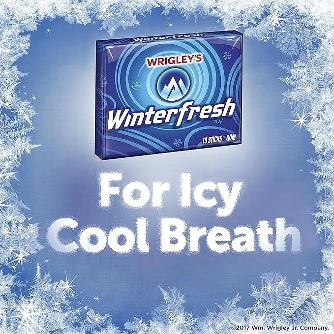 Жувальна гумка Wrigley's Winterfresh Gum 15-Stick Slim Packs - фото 3