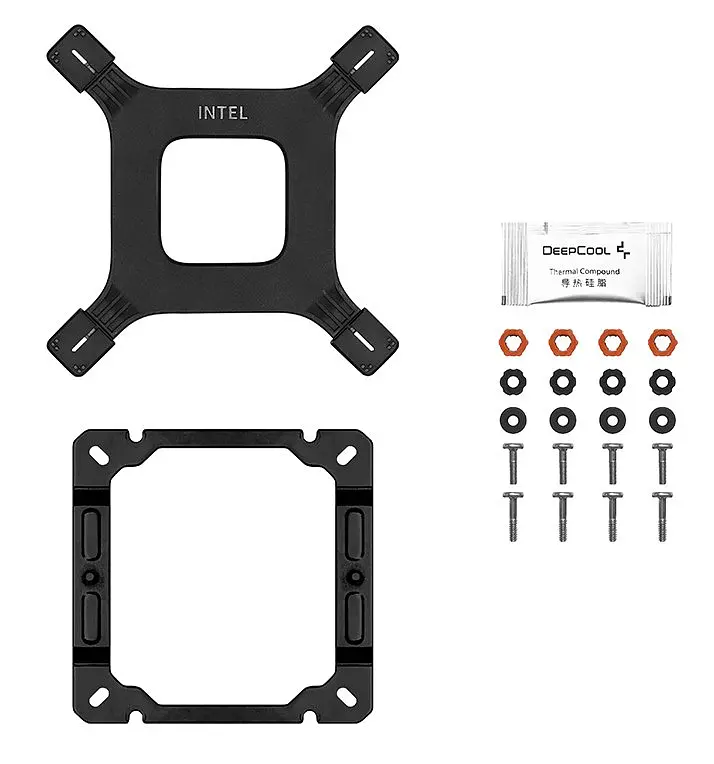 Кулер для процесора Deepcool AG400 BK ARGB 1700 AM5 (R-AG400-BKANMC-G-2) - фото 6