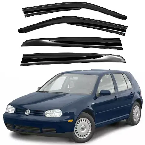 Дефлектори вікон ветровики Volkswagen Golf IV 1997-2002 По Двері Скотч 3M SunPlex (SP-S-107)