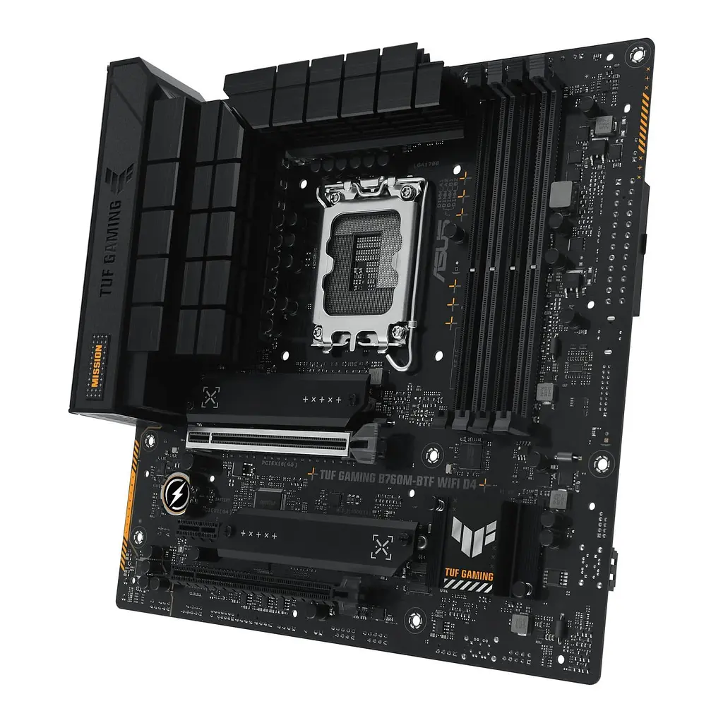 Материнська плата ASUS TUF Gaming B760M-BTF WiFi D4 (TUF Gaming B760M-BTF WiFi D4) (Socket 1700, Intel B760, Micro-ATX) Б/в - фото 4