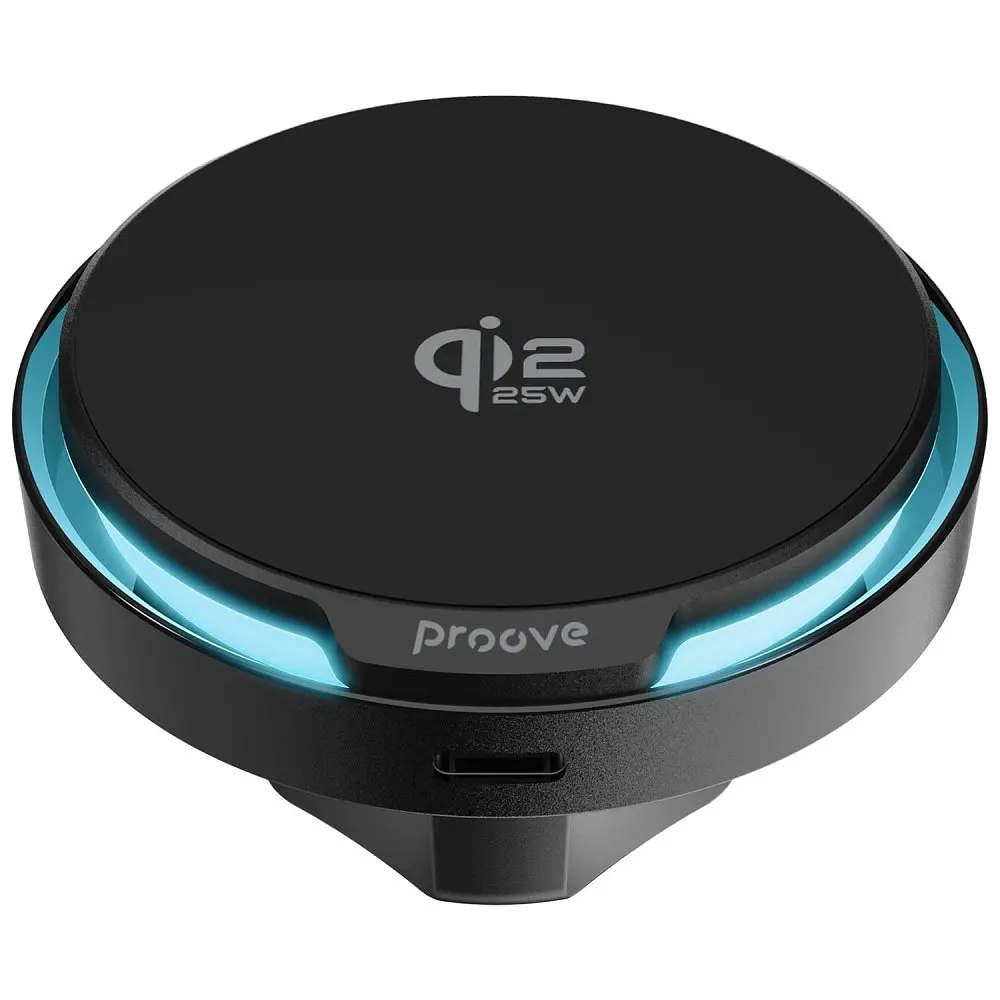 Автомобільний тримач з Бездротовим ЗП Proove Spark Qi2.2 25W - фото 7