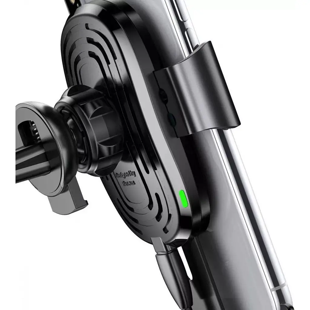 Автотримач із бездротовою зарядкою Baseus Wireless Charger Gravity Car Mount Black (WXYL-01) [85328] - фото 5