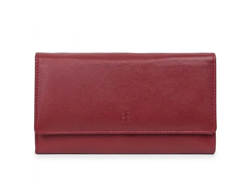 Жіночий гаманець натуральна шкіра Cortina 5048 rosso Червоний 17,5x10x2,5 см TONY PEROTTI acs0032571 - фото 2