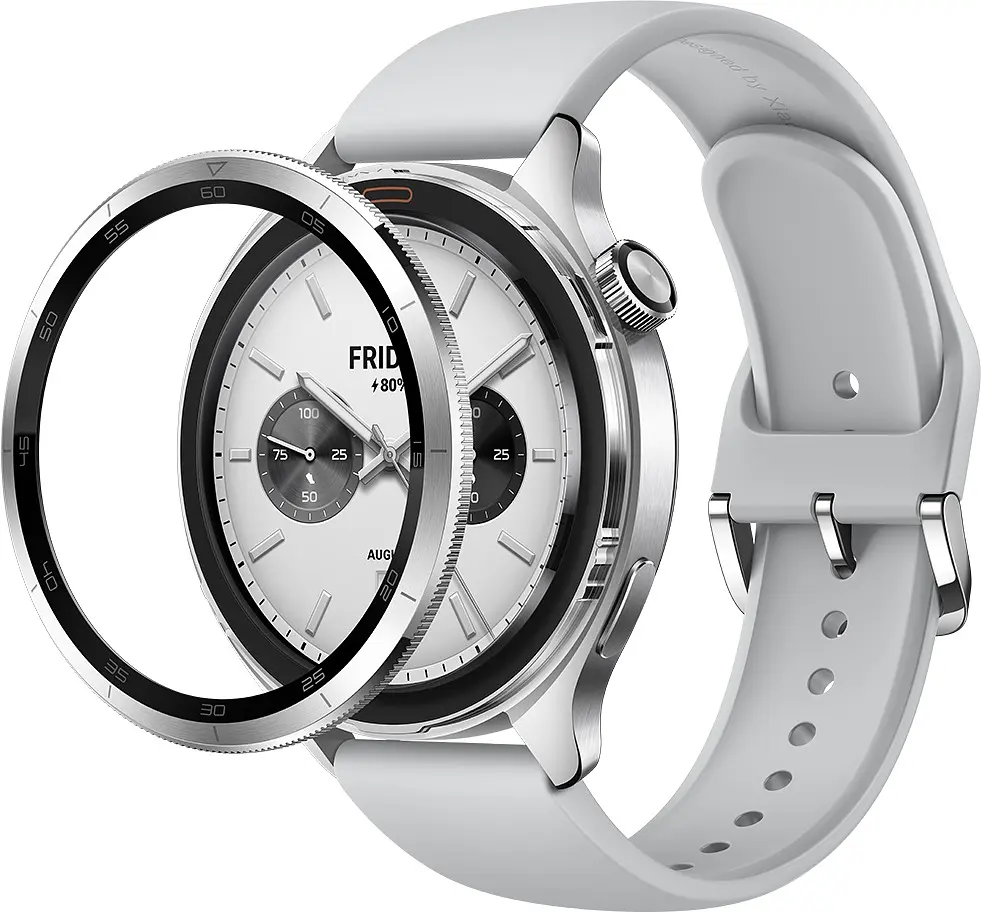 Смарт-годинник Xiaomi Watch S4 Silver (BHR9197GL) (Global Version) - фото 3