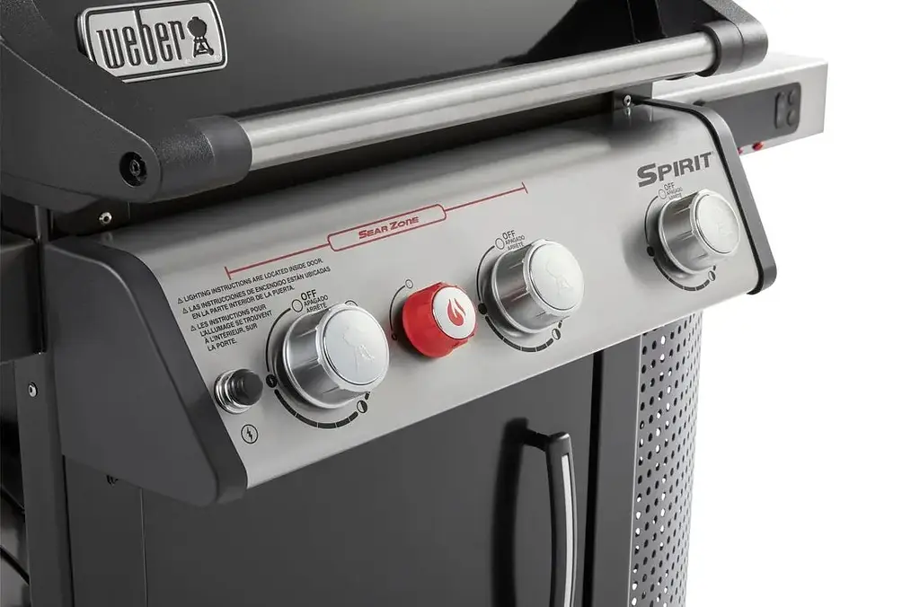 Гриль газовий Weber Spirit EPX-325S GBS чорний (46713575) - фото 3